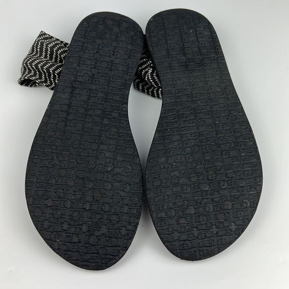 Sanuk Women's Yoga Mat Sling Flip flops Sz: 8 - Picture 8 of 9